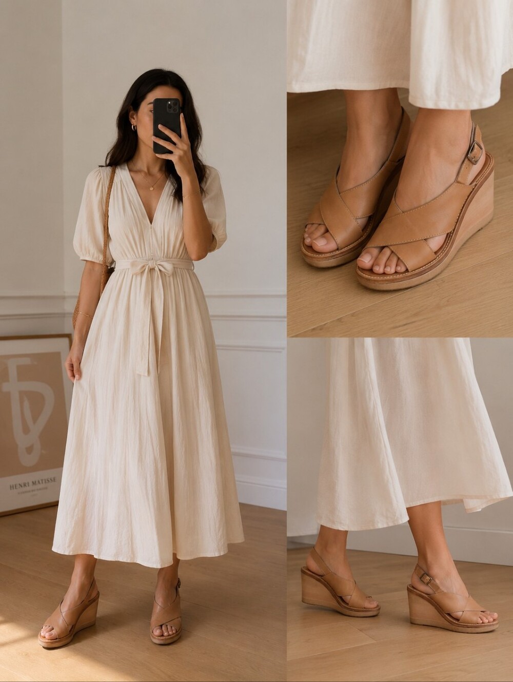 Chloé Tan Sandals